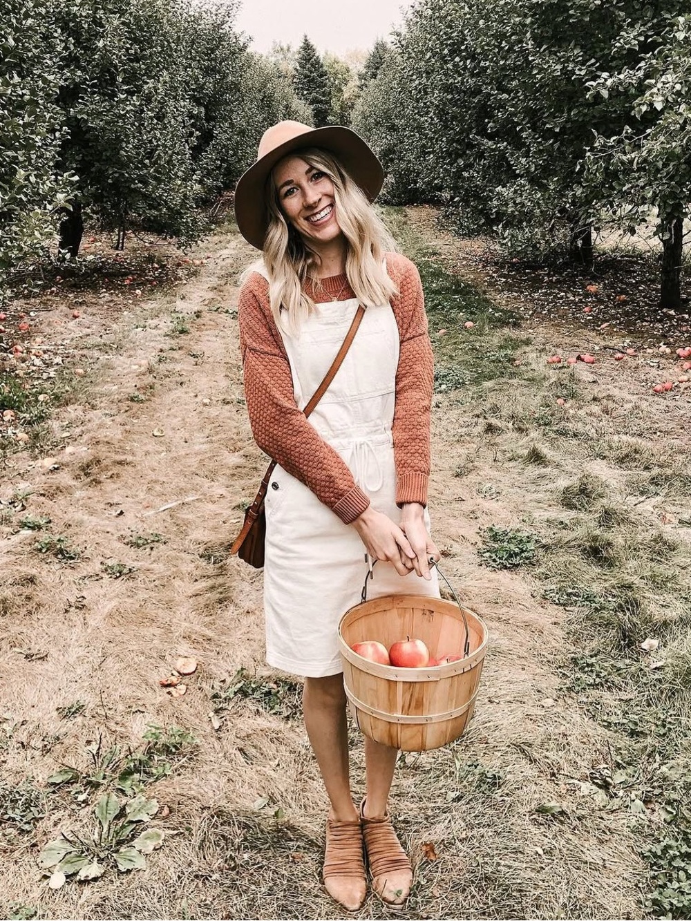 Tradlands Burnt Orange Knit Sweater